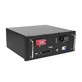 Літій-залізо-фосфатний акумулятор Merlion LiFePO4 51.2V 50AH для Solar (440х350х180) RACK MOUNT 50A BMS, 5000