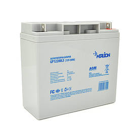 Акумуляторна батарея MERLION AGM GP12200L5 12 V 20 Ah ( 181 x 76 x 166 (168) ), 5,4 kg Q4/192