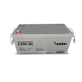 Тягова акумуляторна батарея AGM MERLION 6-DZM-200, 12 V 200 Ah М8 (495*165*230), Q1