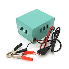 Автомобільний ЗП 6V/12 V 8 А, з індикацією, AC 200V-240 V, DC 6V-12V/0.9A + крокодили, Q20, фото 4