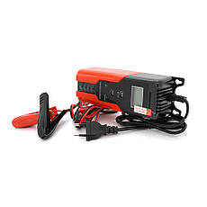 Автоматичний ЗП для акумулятора 6V/12V, R12, 100-240 V, 0,45-10 А, LCD, клеми (AGM/GEL/Lead), фото 4