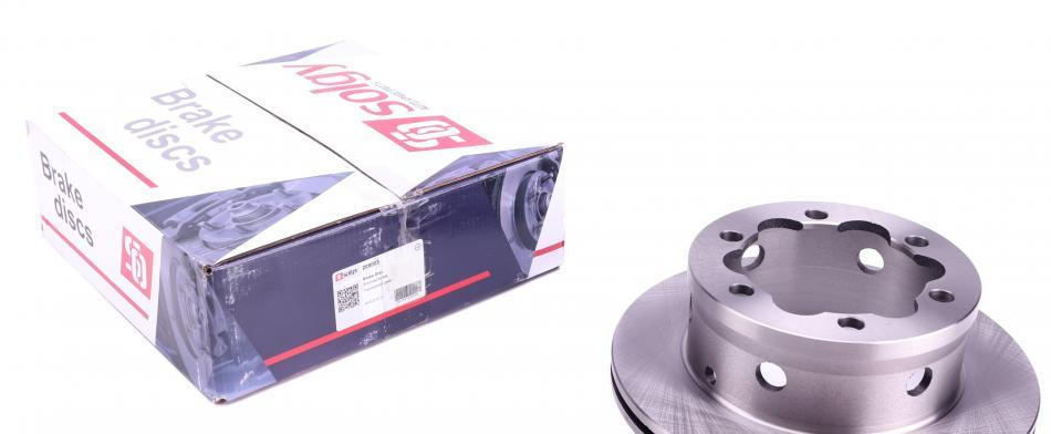 Диск гальмівний 208003 SOLGY Solgy 208003 Mercedes Sprinter; Volkswagen LT; Opel Vivaro A904423031210,