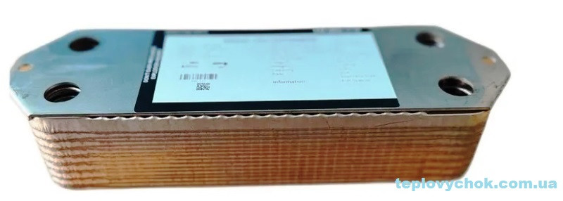 Теплообмінник вторинний ГВП Viessmann Vitopend WH0A 16 пл 7822799, фото 1