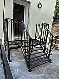 Ковані перила на ґанку арт. кп. 42, фото 6