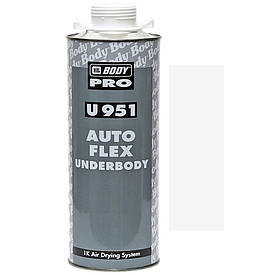 Біле антигравійне покриття з герметиком Гравітекс Body U951 White 1л