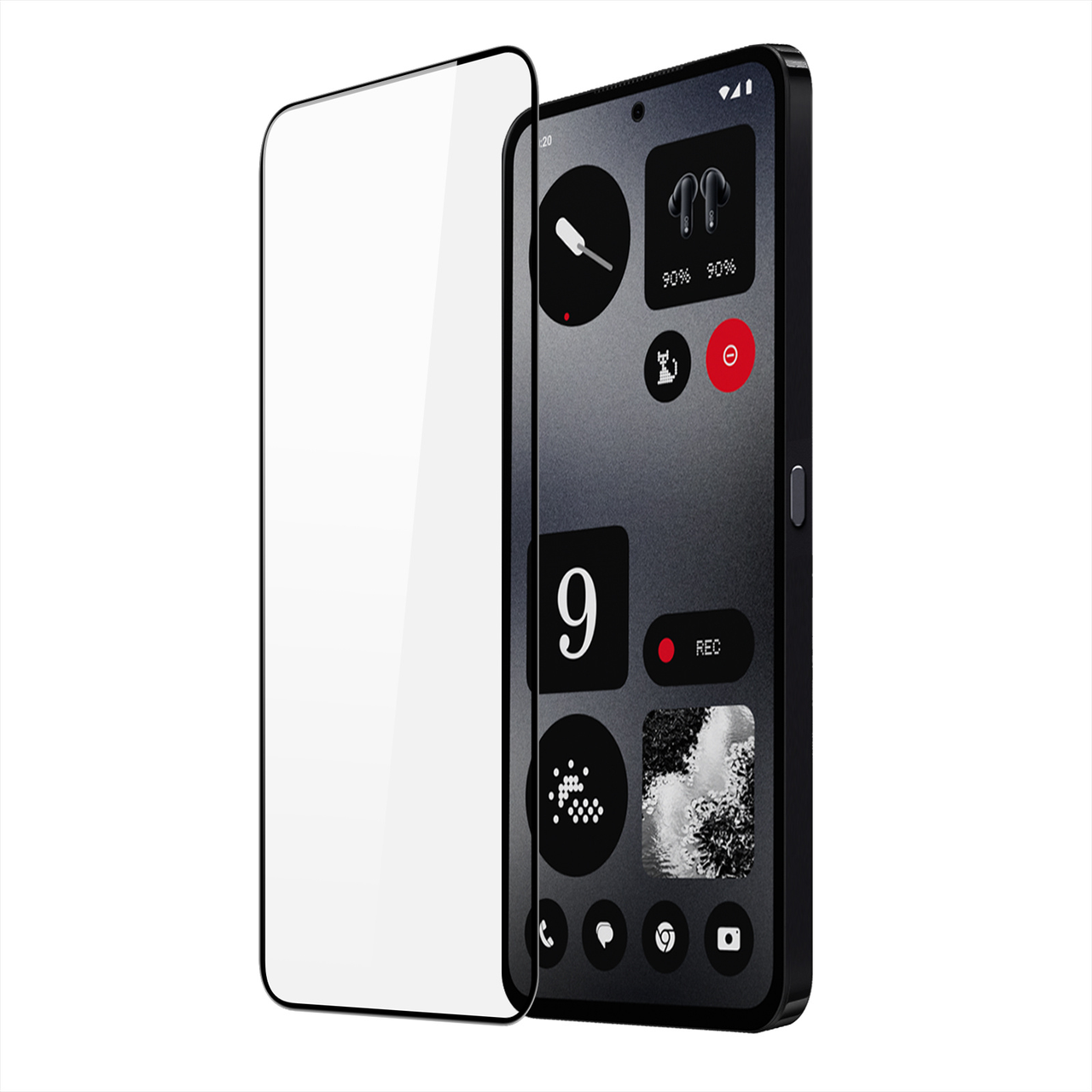 Захисне скло Dux Ducis 5D Full Glue для Nothing CMF Phone 1 Black (0.33 мм)
