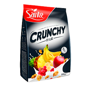 Кранчі Sante з фруктами 350 г