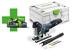 Лобзик маятниковий акумуляторний CARVEX PSC 420 EB-Basic Festool 576521LE