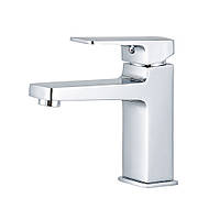 F1090 умивальник одноважі. літій вилив лат. корпус гайка Ø 35 (хром) International Santech da