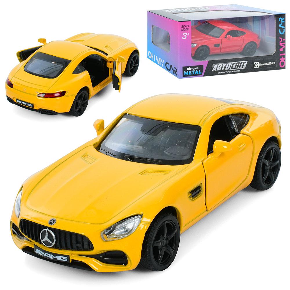 Машина AS-3110 АвтоСвіт,Mercedes-Benz GTS AMG 2018,мет.,інерц.,відч. двері,гум.колеса,2 кольори,кор., фото 1