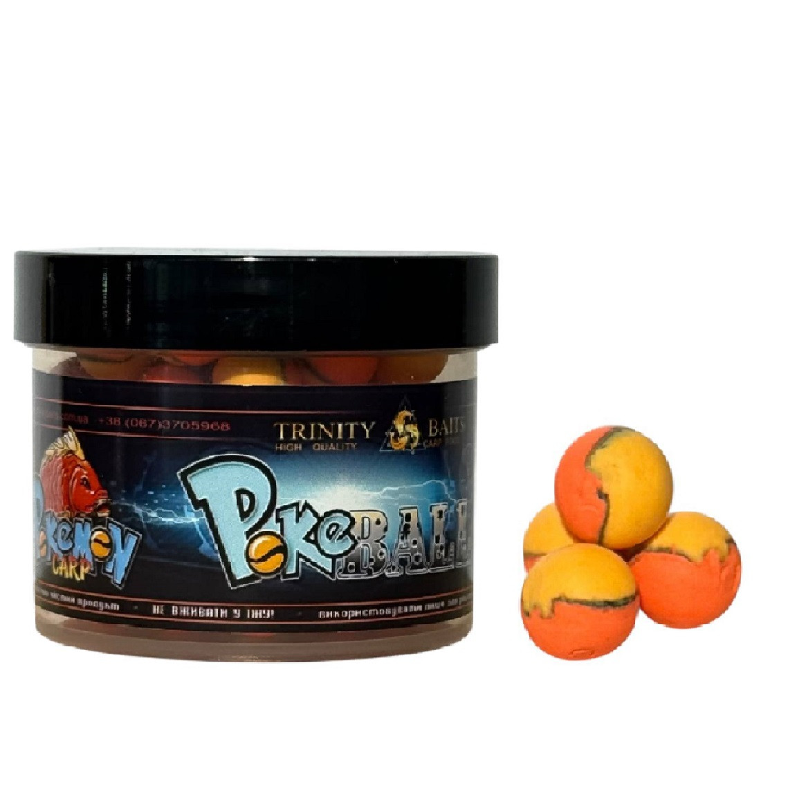 Бойли Pop Up Trinity Pokemon Series "Strawberry"-Squid 8мм