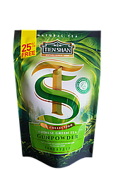 Чай зелений китайський натуральний крупнолистовий Ганпаудер Тянь Шань 80 грамів