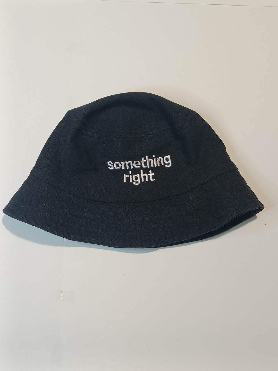 Панама дитяча Something Right, чорна, 48 см, 3-6 років, бавовна