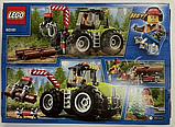 Лего Lego City Лесоповальний трактор 60181 Forest Tractor, фото 4