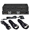 KVM-перемикач Biaze KVM08 HDMI 2.0, 2 порти, підтримка 4K 60 Гц, HDCP 2.2, USB керування, гаряче перемикання, фото 3