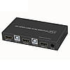 KVM-перемикач Biaze KVM08 HDMI 2.0, 2 порти, підтримка 4K 60 Гц, HDCP 2.2, USB керування, гаряче перемикання, фото 6