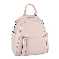 Рюкзак жіночий шкіряний пудровий De Esse L20633-90 маленький