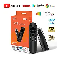 Smart TV Stick LEMFO M98-Y10 (2 ГБ+16 ГБ, Android 13) з голосовим пультом