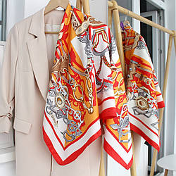 Хустка шовкова "Сандра ейфорія" червона 208199