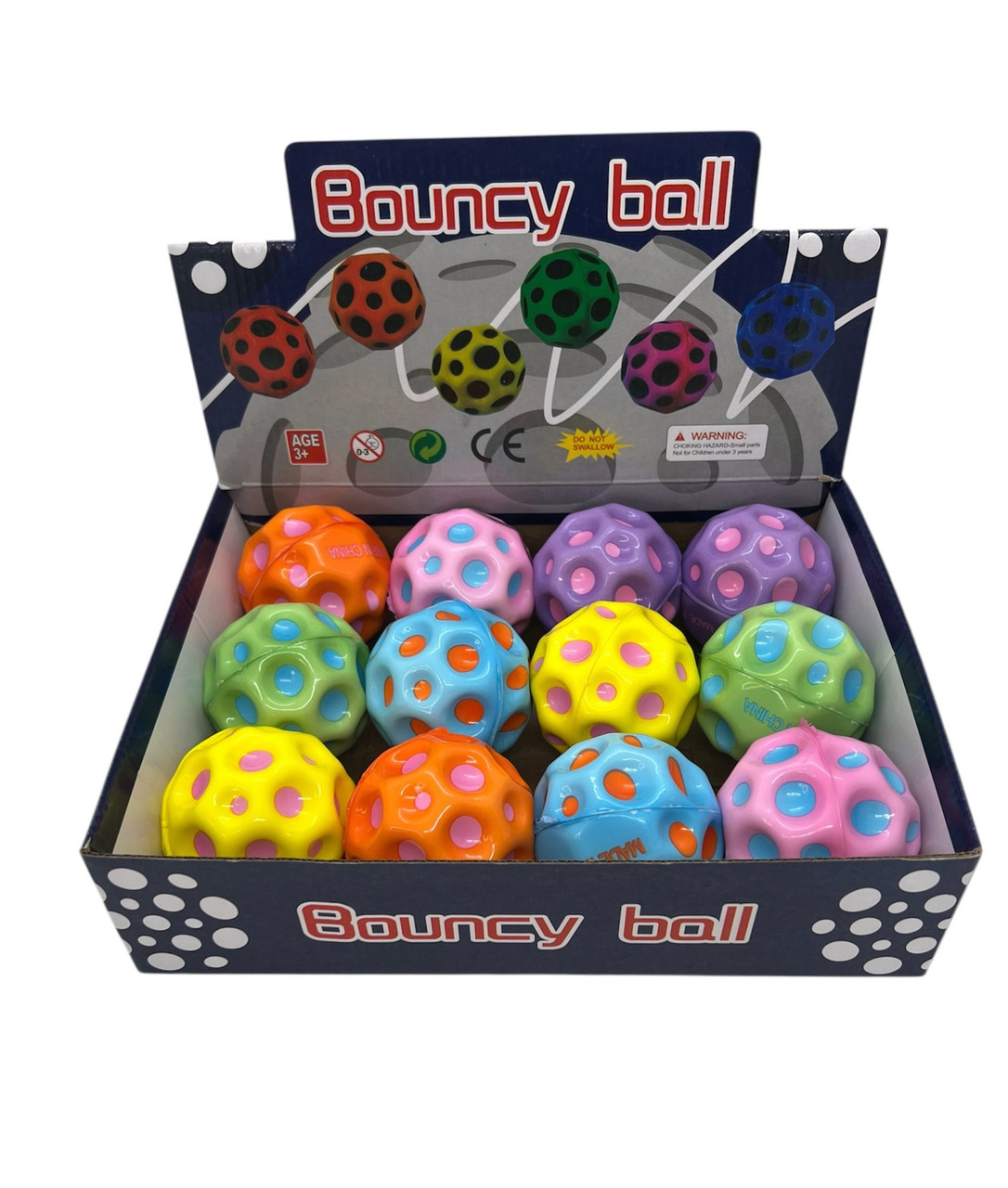 Гравітаційний м'яч Moon Ball кольоровий 7 см.