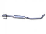 Резонатор Опель Корса С (Opel Corsa З) 1,2 i 16V 09/00 (17.560) Polmostrow алюминизированный