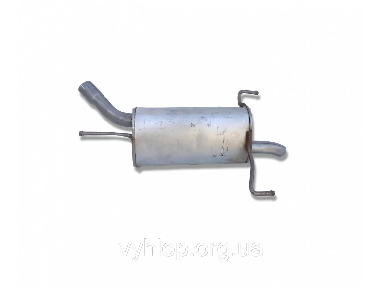 Глушник Опель Корса С (Opel Corsa C) 1.7 Di; 1.7 DTi Turbo Disel 00- (17.532) Polmostrow алюминизированный