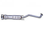Резонатор Опель Вектра Б (Opel Vectra B) 2.0 Di 16V TD 11/96-04/00 (17.300) Polmostrow алюминизированный