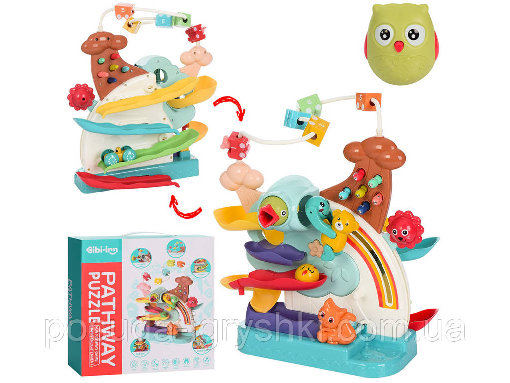 Гра 688-34 Нагодуй пташку (магнітна), лабіринт на дроті, трек, фігурки, в коробці, 32-32-12,5см, фото 1