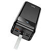 Портативний акумулятор павербанк Power Bank Hoco Electric 60000mAh 22.5W Black (J86В), фото 3