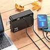 Портативний акумулятор павербанк Power Bank Hoco Overlord 75000mAh 22.5W Black (J94), фото 5