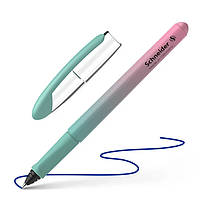 Ручка ролер чорнильна Schneider VOYAGE S187667,блакитно-рожевий корпус