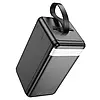 Портативний акумулятор павербанк Power Bank Hoco 90000 mAh Element 333Wh Black (J123D), фото 5