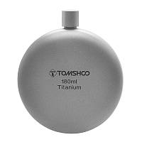 Фляга для алкоголя титановая Titanium Tomshoo 180 мл