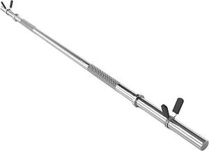 Гриф для штанги Toorx 150 см 25 мм з пружинними замками (931112)