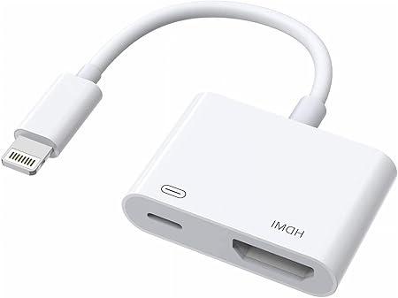 Цифровий адаптер Lightning-HDMI для iPhone та телевізора, AV-адаптер 1080P, кабель для синхронізації екрану