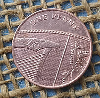 1 пеннi 2010 року. Велика Британiя