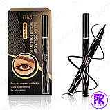 Водостійка підводка для очей з чорним колагеном BMF Black Collagen Liquid Eyeliner 1,2 г, фото 3