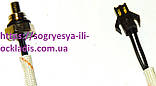 Датчик NTC води М8 50 кОм дріт з "ОБПЛЕТЕННЯМ" клема "папа" два виходи (б.ф.у, К) колонок газових, к.з. 0127/2, фото 3