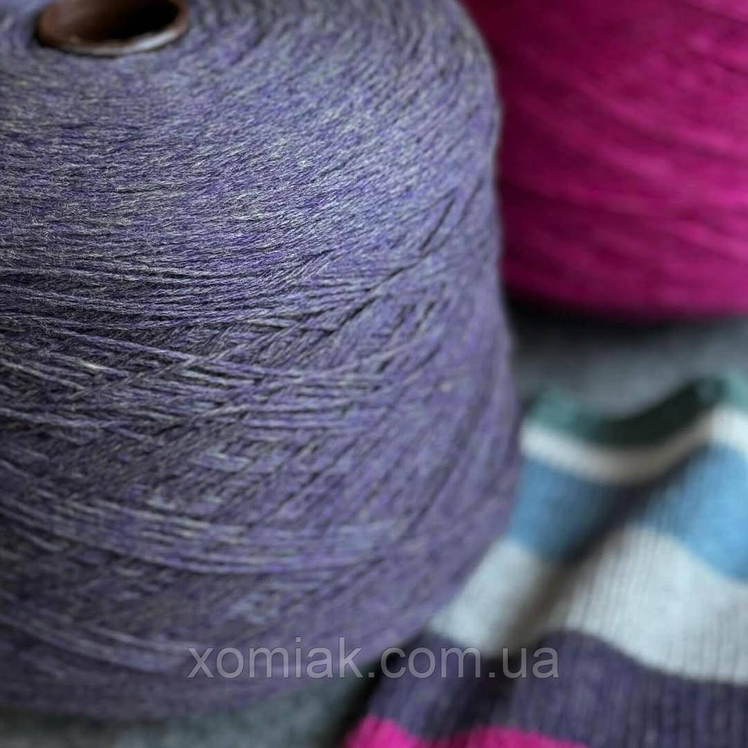 Пряжа мериносова Must baby merino Ciavazza Zegna Baruffa 3/15 фіолетова