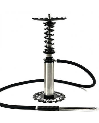 ККальян Trumpet Hookah Rider S-Still (колба нержавійка) 49 см, колір Чорний, фото 1