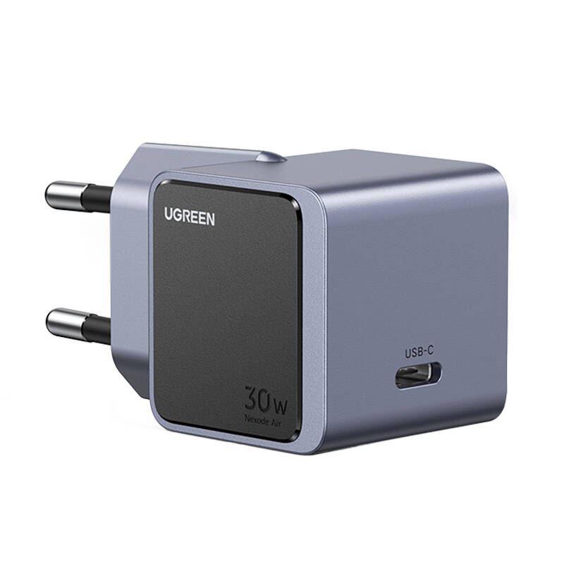 Мережевий зарядний пристрій UGREEN Nexode S 30 W PD GaN Tech Charger EU Space Gray (X503)