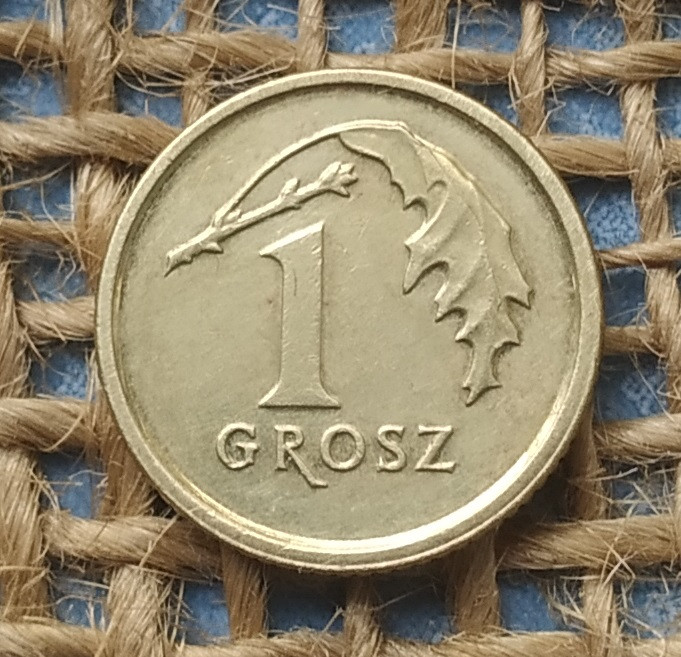1 грош 2014 року. Польща, фото 1