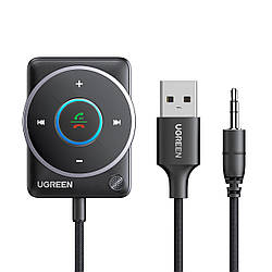 Bluetooth-адаптер автомобільний UGREEN Aux Bluetooth 5.4 Adapter For Car (CM723)
