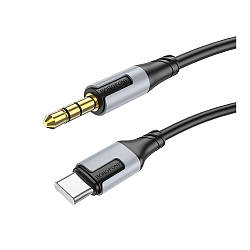 Кабель Aux Borofone BL19 Type-C Колір Чорний