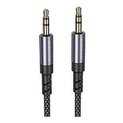 Кабель Aux Borofone BL24 Колір Сiрий