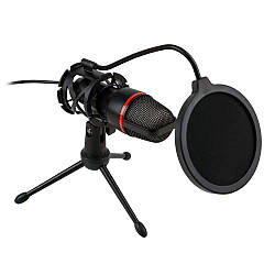 Мікрофон Для Стриму ME4-RGB Настільний Колір Чорний