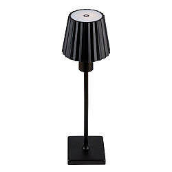 Лампа Настільна Плісована L110 1800 мАч Колір Чорний