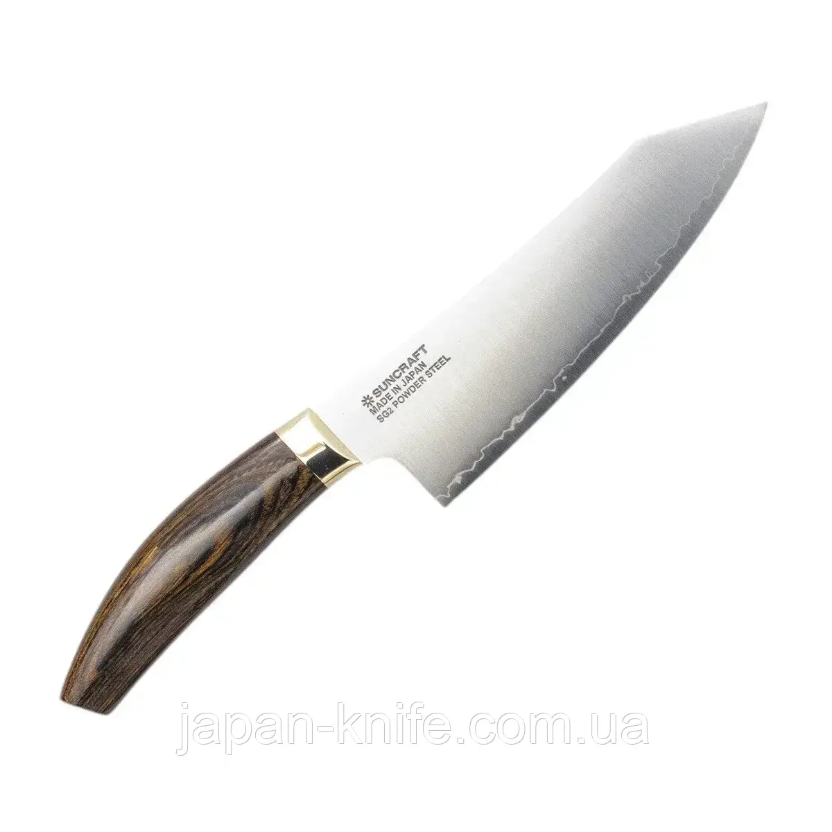 Ніж кухонний Suncraft Elegancia KSK-05 Сантоку, 17.5см