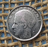 1 франк 1989 року. Бельгiя, фото 2