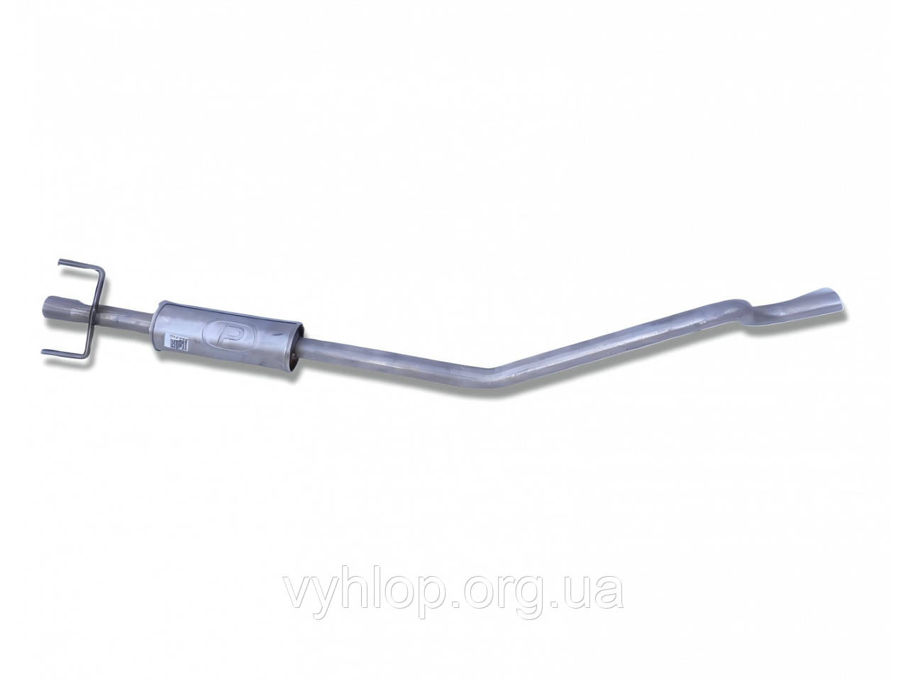 Резонатор Опель Астра Р (Opel Astra G) 1.2 i 16V hat., sed., combi 98-04 (17.308) Polmostrow алюминизированный